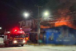 Oficina de motos é destruída por incêndio em São Miguel dos Campos; 10 veículos de clientes ficaram carbonizados