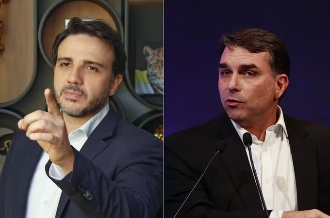 Renan Santos aciona TSE por falsidade ideológica em fraude na filiação de Flávio Bolsonaro