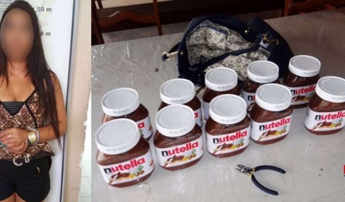 Jovem é presa furtando 10 potes de Nutella no Paraná