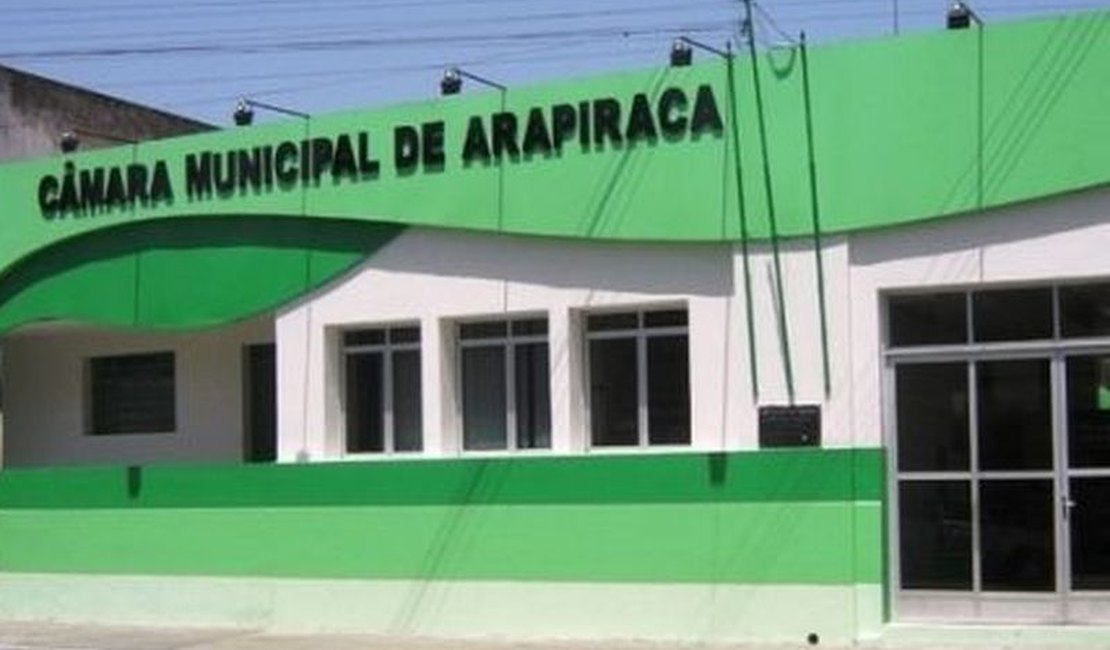 MPE/AL recomenda suspensão de pagamento do aumento de subsídios de vereadores de Arapiraca