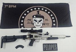 Operação Protetor Divisas prende foragido da Justiça e apreende fuzil no interior de Alagoas