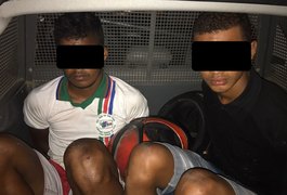 Rádio Patrulha prende dois suspeitos com simulacro de arma em Arapiraca