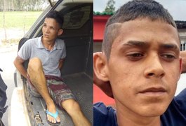 Militares capturam, em Lagoa da Canoa, dupla suspeita de assaltar e roubar arma de PM