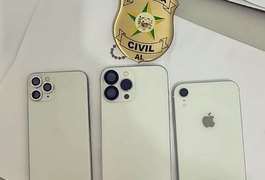 Operação policial recupera iPhones furtados em Arapiraca