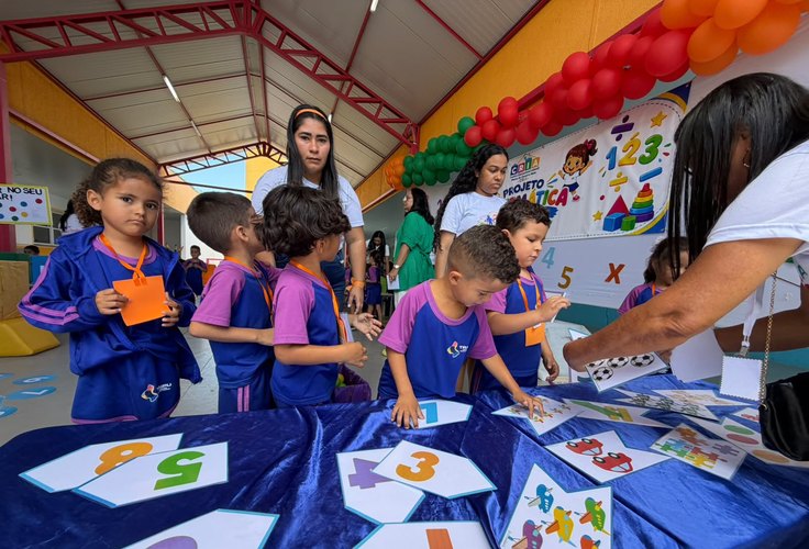Creche CRIA promove Circuito Matemático com jogos, desafios e participação das famílias
