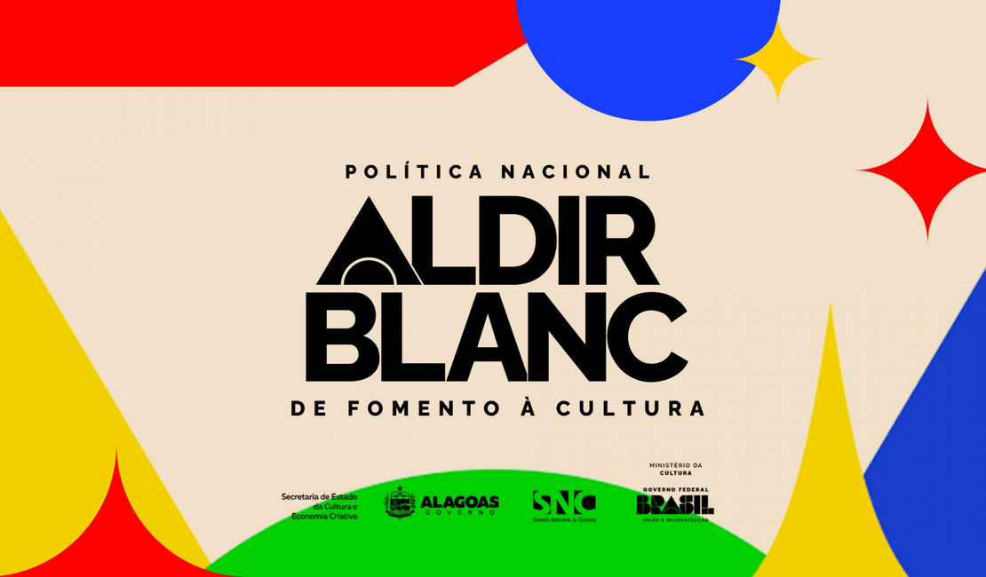 Governo de Alagoas anuncia 22 editais do Ciclo 2 da Política Nacional Aldir Blanc no estado
