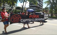 Manifestação contra Bolsonaro em Maceió