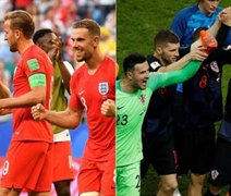 Croácia e Inglaterra disputam hoje segunda vaga para final da Copa