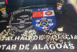 8º BPM Prende Dois Indivíduos por Tráfico de Drogas em Coqueiro Seco