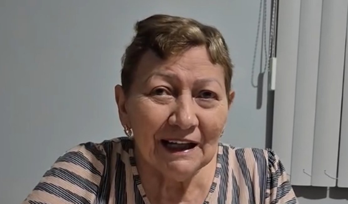 Vítima de câncer, Cida Bento morre no Hospital Chama, em Arapiraca