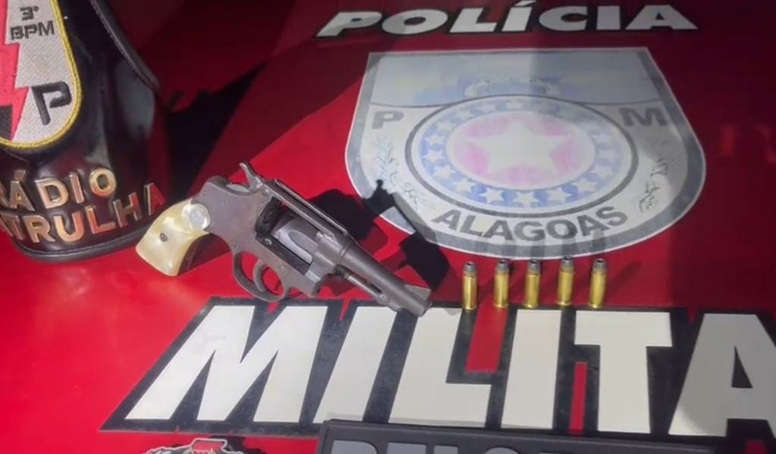 Homem é preso por tentar matar desafeto com tiro na cabeça em Arapiraca