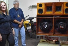 MPE e polícia apreendem aparelhos de som em municípios alagoanos