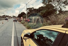 Ciclista morre ao ser atingido por carro de médico legista, na AL 220, em Arapiraca