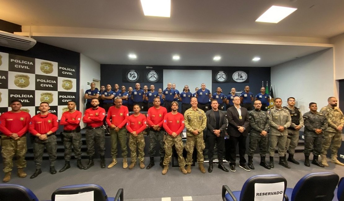 Polícia Civil realiza aula inaugural do I Curso de Condutores de Cães de Faro Policial