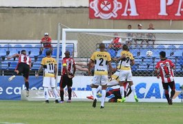 Em casa, CRB perde para o Criciúma e segue em 13º na Série B