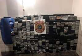 PF e PM prendem trio e apreendem 1,5 tonelada de cocaína em caminhão