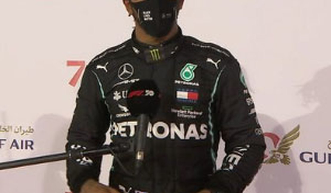 Hamilton vence no GP do Bahrein, neste domingo