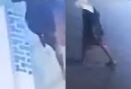 Câmera flagra homem invadindo loja, para furtar, em Arapiraca; Assista