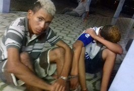 Jovens são detidos suspeitos de roubar celular em escola de Girau do Ponciano