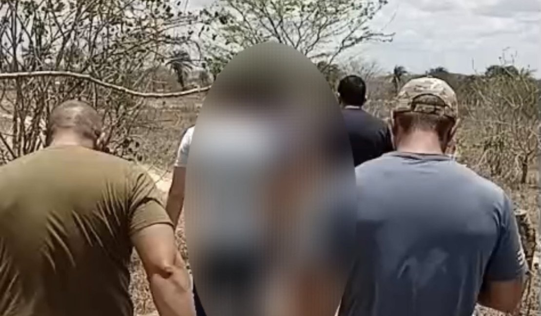 Homem é preso suspeito de estuprar ex-cunhada no Sertão de Alagoas