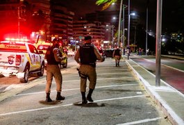 Toque de recolher eleva índice de isolamento social no fim de semana em Alagoas