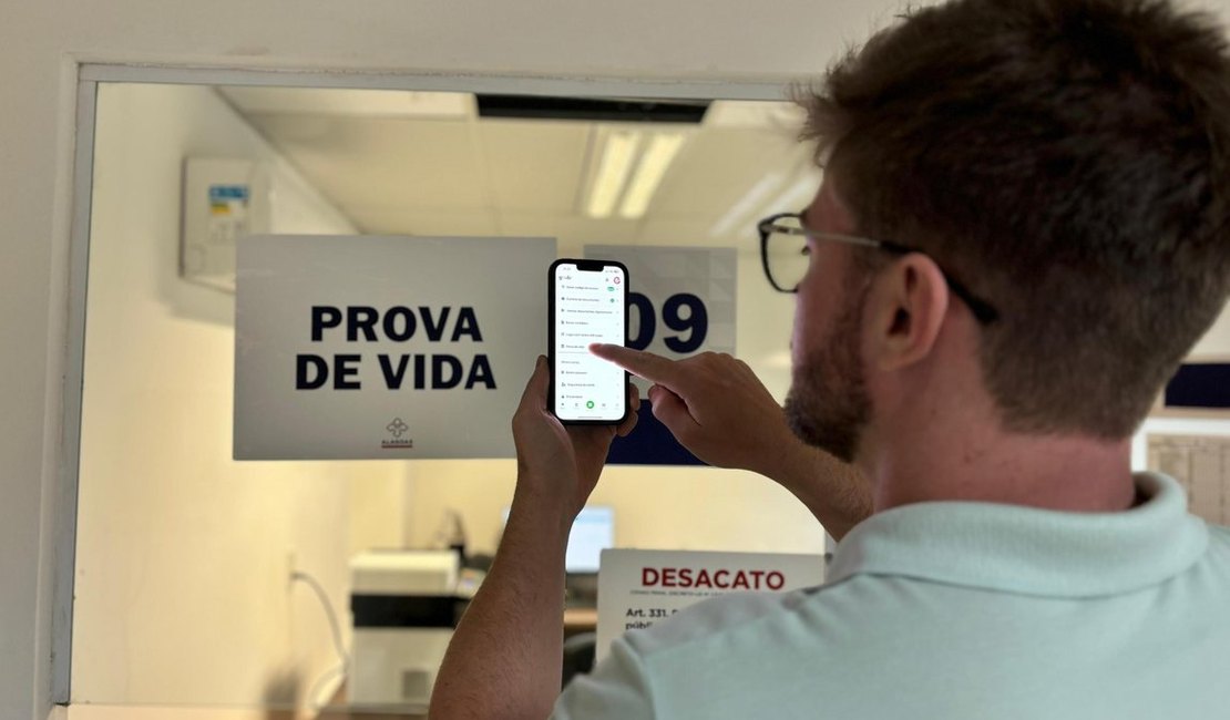 Aposentados da Alagoas Previdência farão Prova de Vida Digital a partir de janeiro