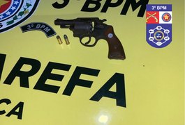 Jovens são detidos e arma é apreendida durante ação policial em Girau do Ponciano