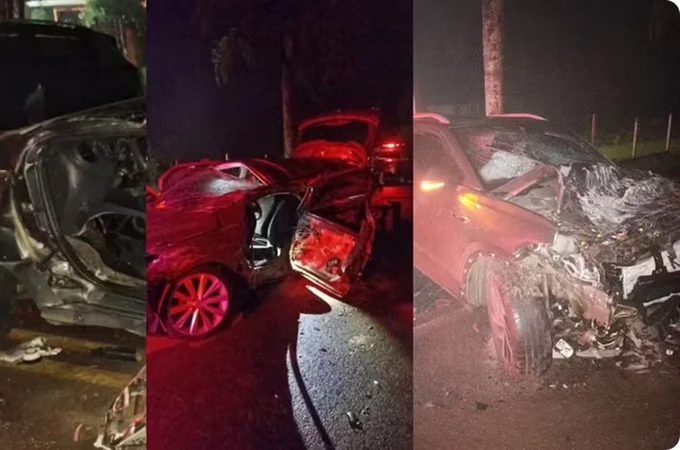 Acidente mata casal, dois filhos e amigo da família em Santa Catarina