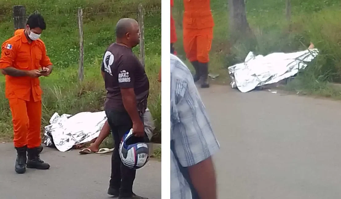 Grave acidente de moto deixa mulheres feridas e homem morto, em União dos Palmares