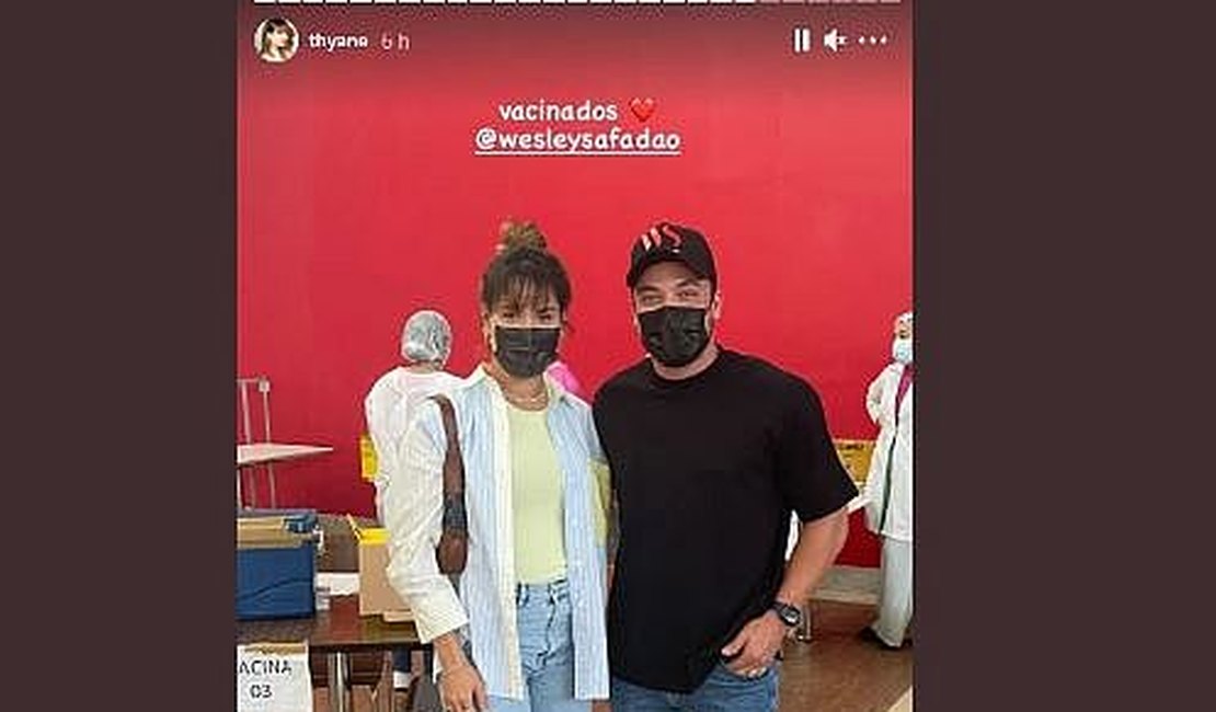 Esposa de Wesley Safadão 'fura a fila' da vacina e governo vai apurar o caso