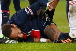 Com contusão no tornozelo, Neymar não joga mais em 2020