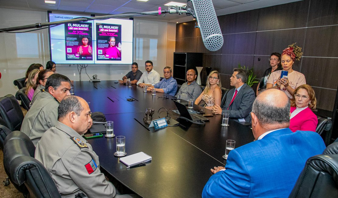 Justiça, PM e Shoppings assinam termo de Cooperação para combate à violência contra a mulher em Alagoas