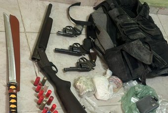 Operação conjunta apreende quatro armas no Agreste alagoano