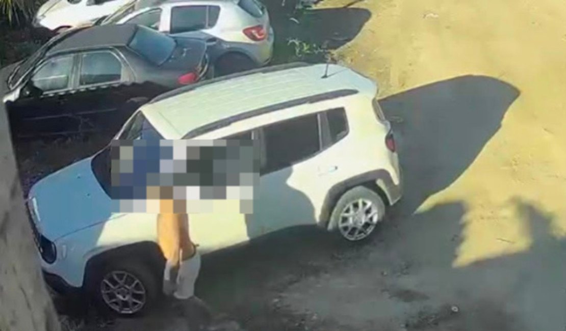 Homem suspeito de furtar veículo de proprietário de salão de beleza é identificado, em Alagoas