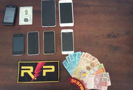 Homem é preso com 6 iPhones roubados em Arapiraca