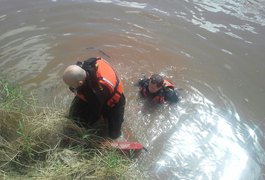 Pescador localiza corpo de adolescente desaparecido no Rio Mundaú, em União dos Palmares