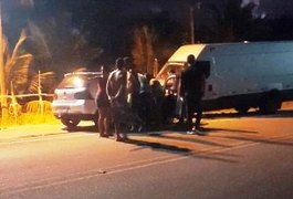 Colisão entre caminhão e carro deixa homem morto em Feliz Deserto