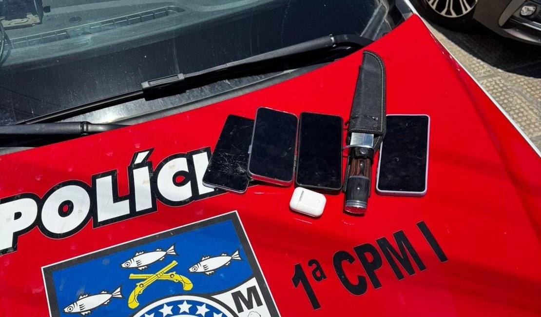 Suspeito de assalto é preso em flagrante e pertences são recuperados em Luziápolis