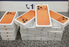 R$ 100 mil em iPhones: PRF apreende 20 celulares sem comprovação fiscal em São Miguel dos Campos