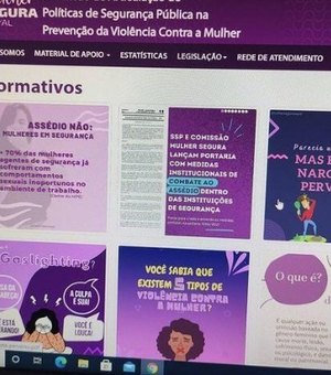 Comissão Mulher Segura lança site com material de apoio ao enfrentamento à violência de gênero