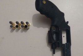 Jovem é detido com arma de fogo em São Miguel dos Campos, AL