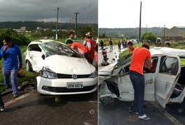 Grave acidente deixa vítima fatal e dois feridos na BR-101