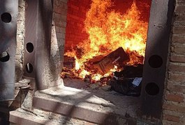 Polícia Civil incinera cerca de uma tonelada de drogas em Rio Largo