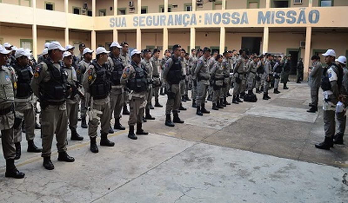 PMs iniciam atuação de reforço no carnaval do interior alagoano