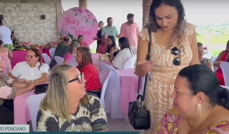 Samyra do Basto promove café da manhã para as mães de Girau do Ponciano; assista