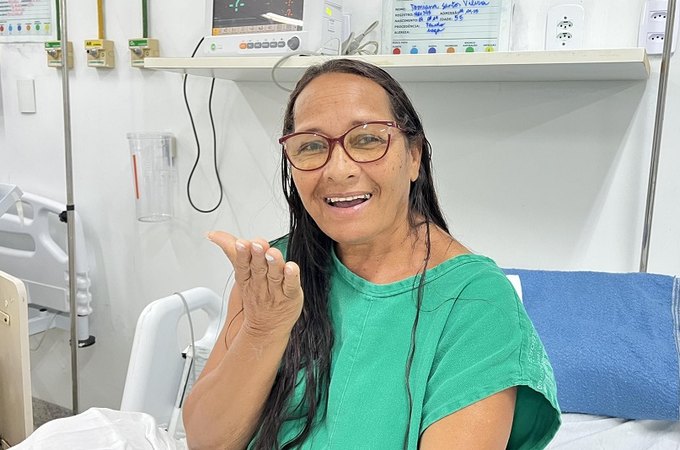 Após infarto, pescadora artesanal do Velho Chico afirma que HGE salvou a sua vida