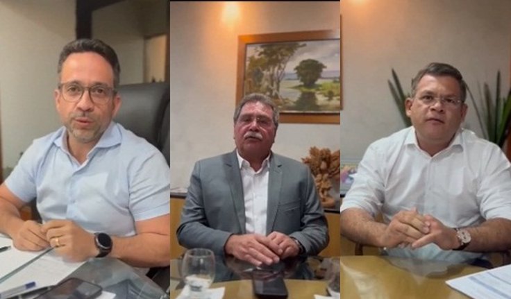 Governador e prefeito Flávio do Chico da Granja anunciam diversas inaugurações em Feira Grande