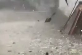 VÍDEO: Forte chuva de granizo assusta moradores do Agreste de Pernambuco