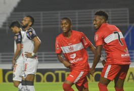 Por 4 x 1, CRB goleia o Operário no Estádio Rei Pelé, em Maceió