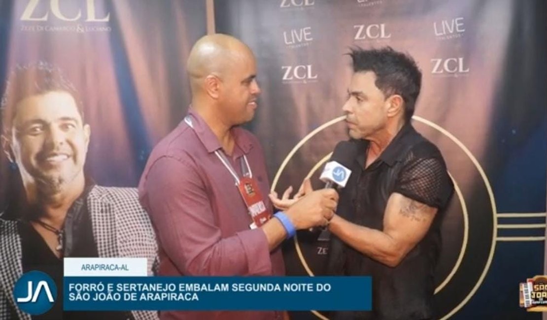 VÍDEO: Com Zezé di Camargo & Luciano como atração principal, São João na Perucaba chega ao segundo dia